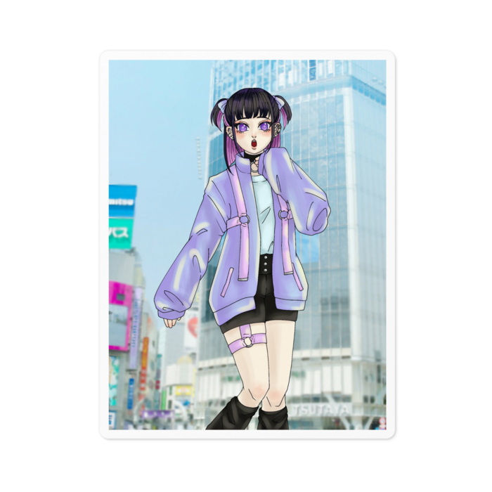 ステッカー - 100 x 100 (mm)
