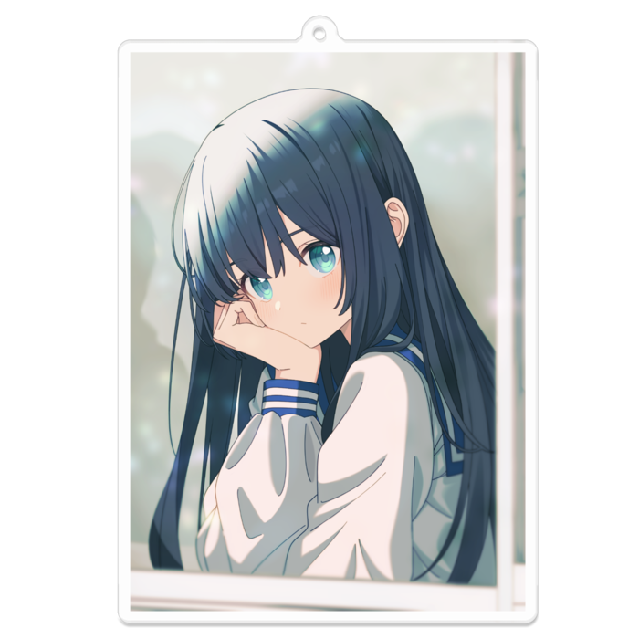 アクリルキーホルダー - 100 x 100 (mm)
