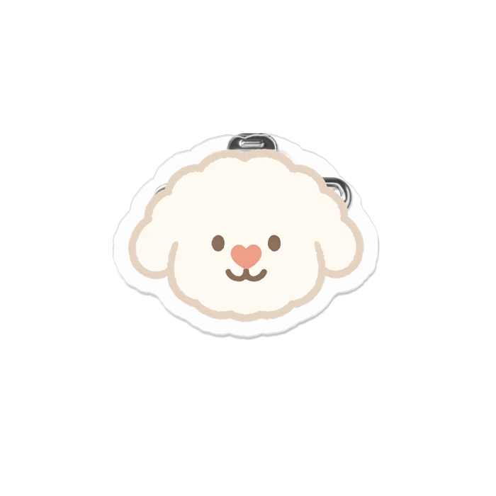 アクリルバッジ - 50 x 50 (mm)