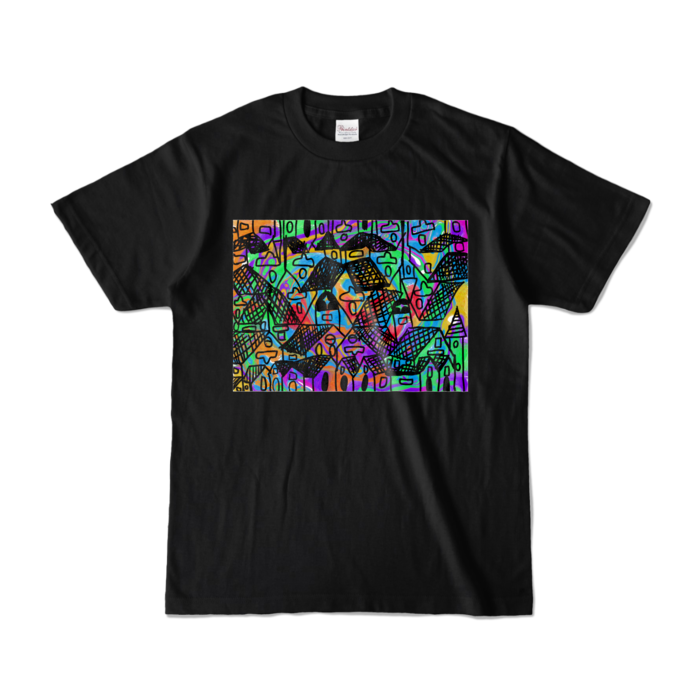 カラーTシャツ - S - ブラック (濃色)