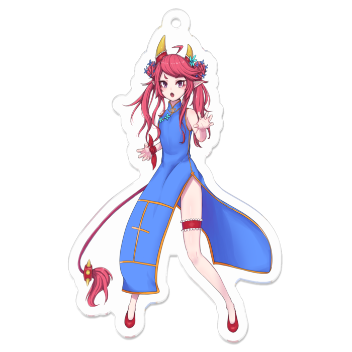 アクリルキーホルダー - 70 x 70 (mm)