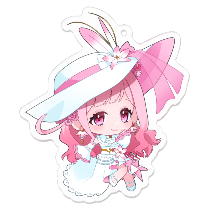 アクリルキーホルダー - 70 x 70 (mm)