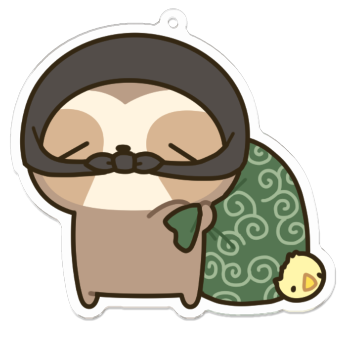 アクリルキーホルダー（コーティング） - 70 x 70 (mm)