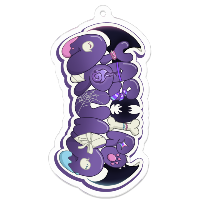 アクリルキーホルダー - 70 x 70 (mm)