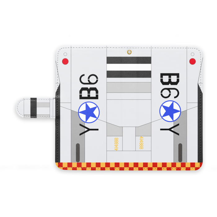 手帳型Androidケース - M - ストラップ穴 あり