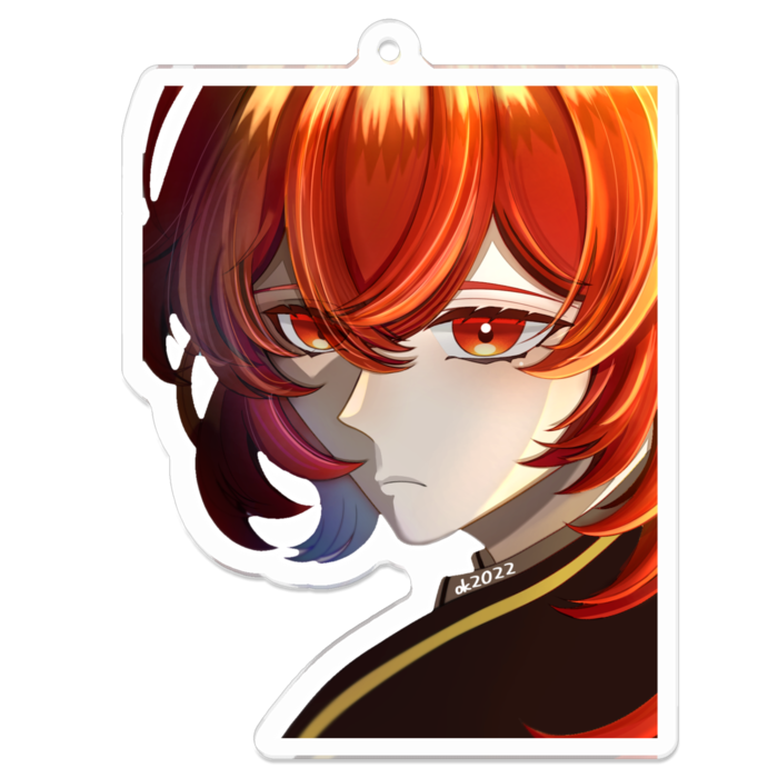 アクリルキーホルダー - 70 x 70 (mm)