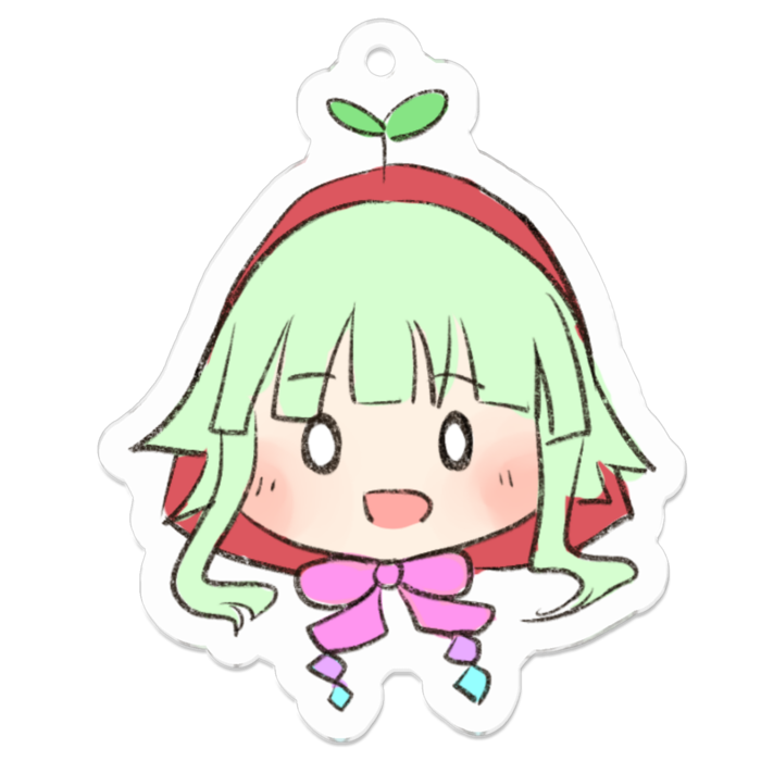 アクリルキーホルダー - 50 x 50 (mm)