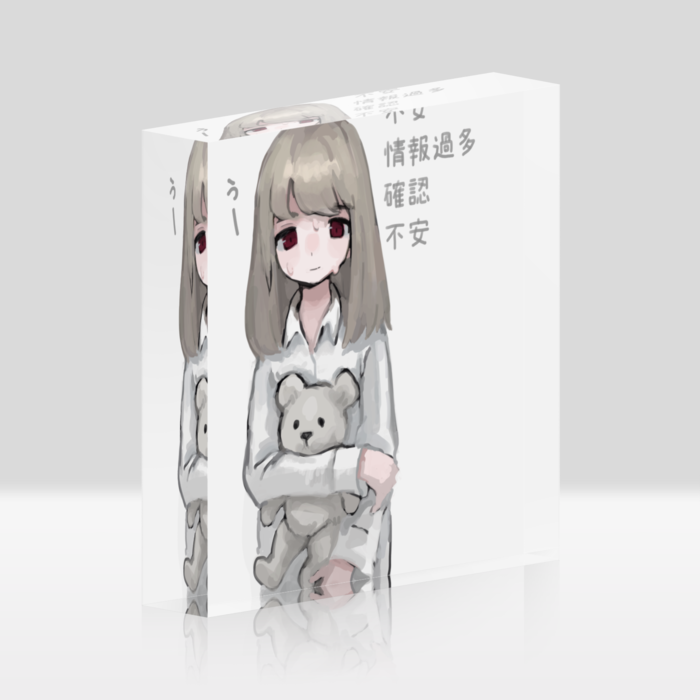 アクリルブロック - 100x100mm(1)