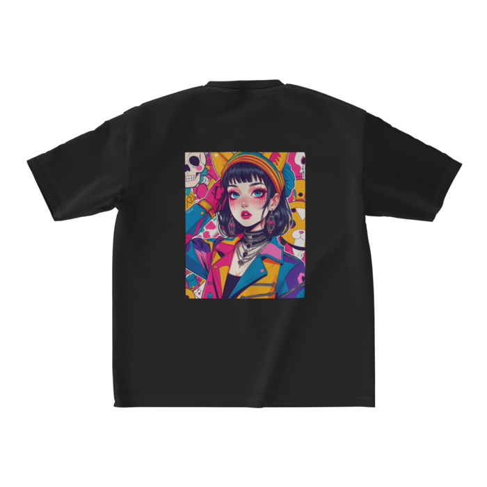 ビッグシルエットTシャツ - M - 背面(1)