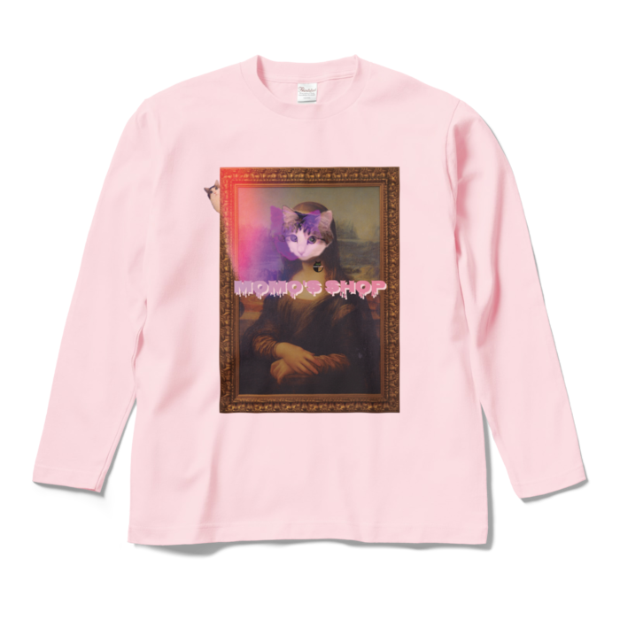 ロングスリーブTシャツ - M - ライトピンク