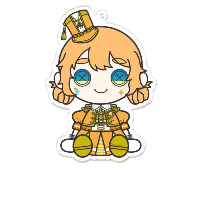 アクリルキーホルダー - 100 x 100 (mm)