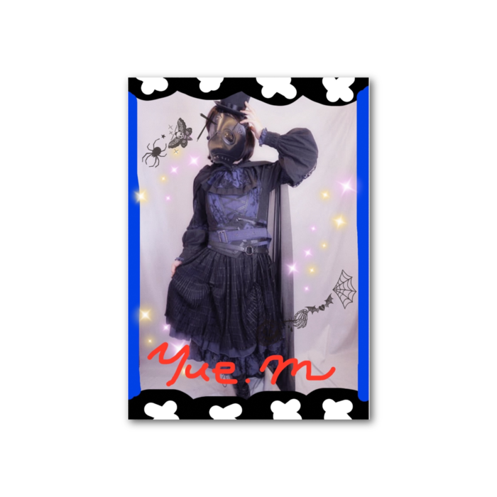 フォト風カードらくがきver - 縦 - 片面(2)