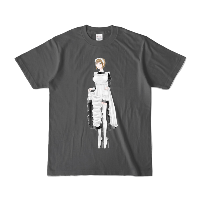 カラーTシャツ - S - チャコール (濃色)