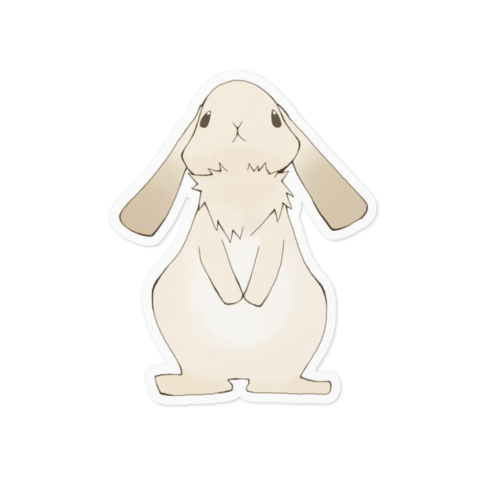 ステッカー - 100 x 100 (mm)