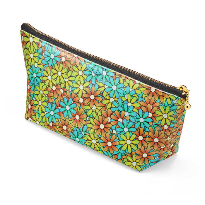 ポーチ - 長さ21.5cm / 高さ10cm - ブラック