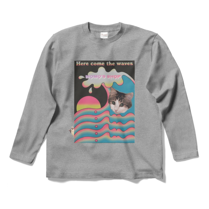 ロングスリーブTシャツ - S - 杢グレー