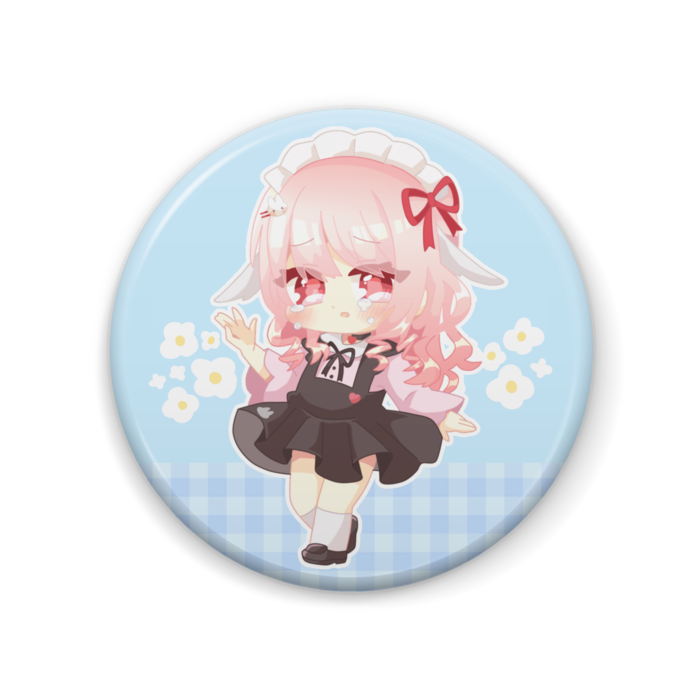 Sd ういちゃん 缶バッジ 泣きver Hakutou Ui Booth