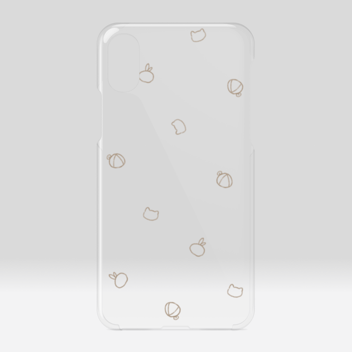 クリアiPhoneケース - iPhone X / XS