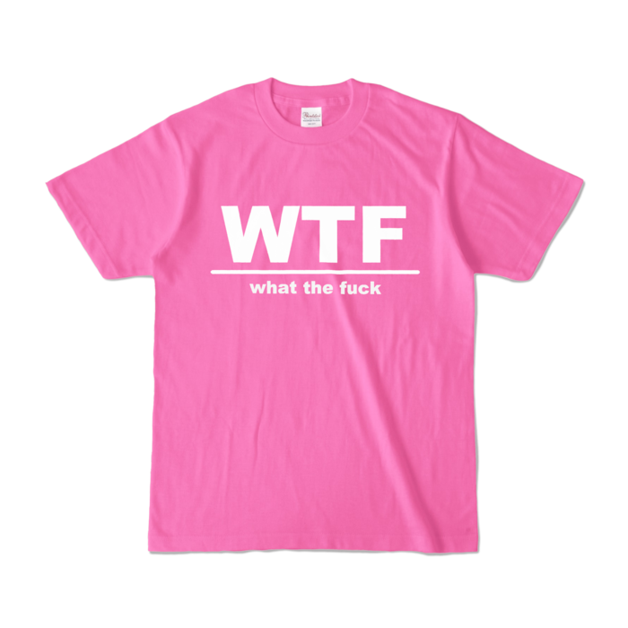 カラーTシャツ - S - ピンク (濃色)