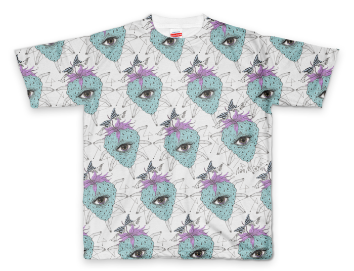 フルグラフィックTシャツ - L - 両面印刷