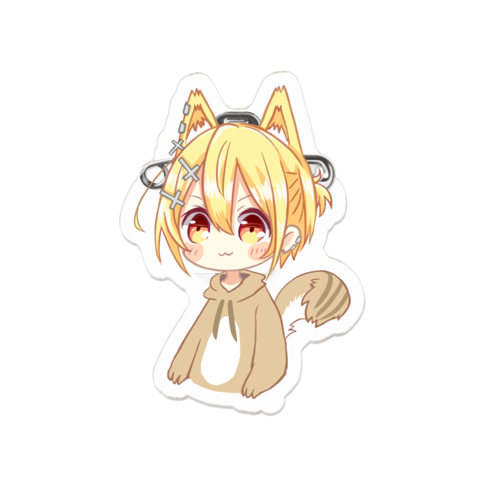 アクリルバッジ - 50 x 50 (mm)