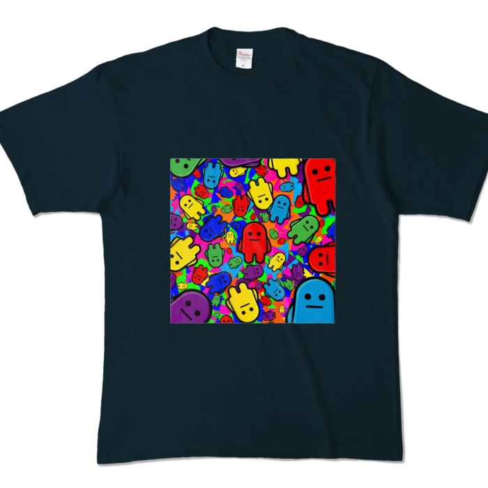 カラーTシャツ - XL - ネイビー (濃色)