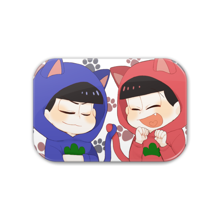 缶バッジ - 角丸 76x51mm