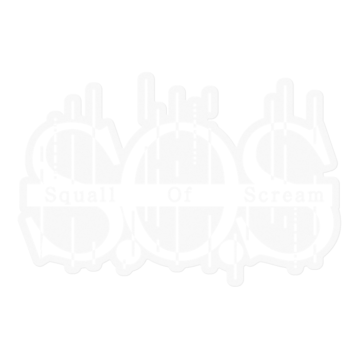 黒ステッカー - 100 x 100 (mm)