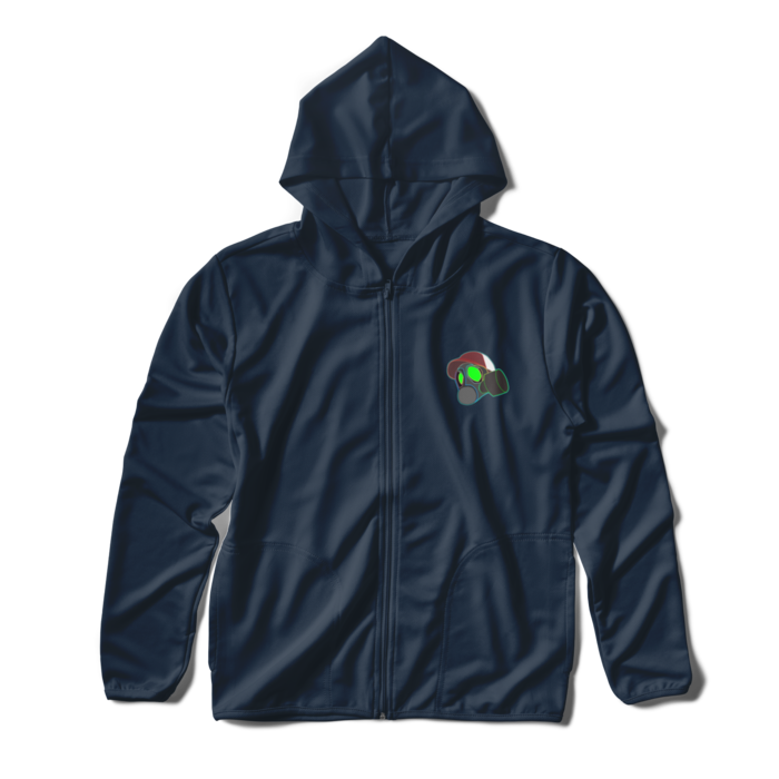 ジップパーカー - S - ネイビー