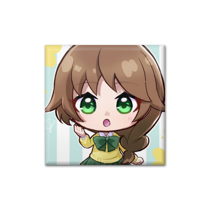 缶バッジ - 四角形40mm