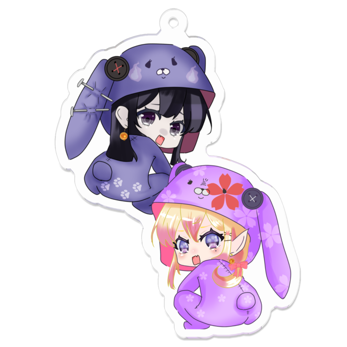 アクリルキーホルダー - 70 x 70 (mm)