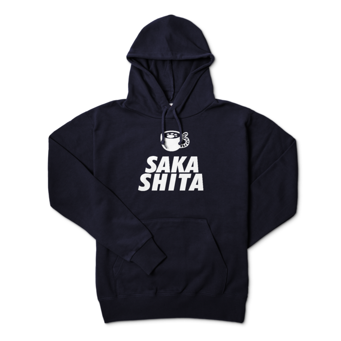 パーカー - L - ネイビー