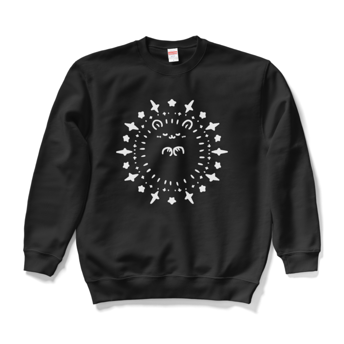 【ホワイト】スウェット - L - ブラック