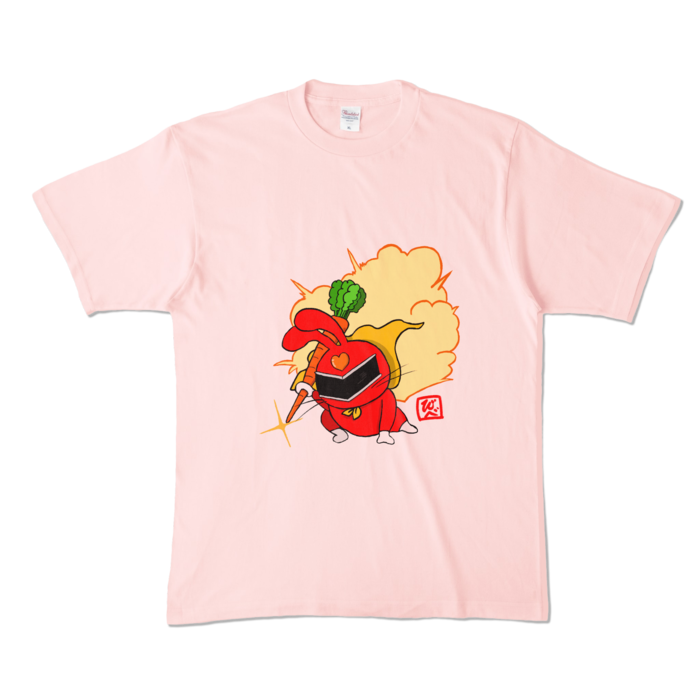 カラーTシャツ - XL - ライトピンク (淡色)