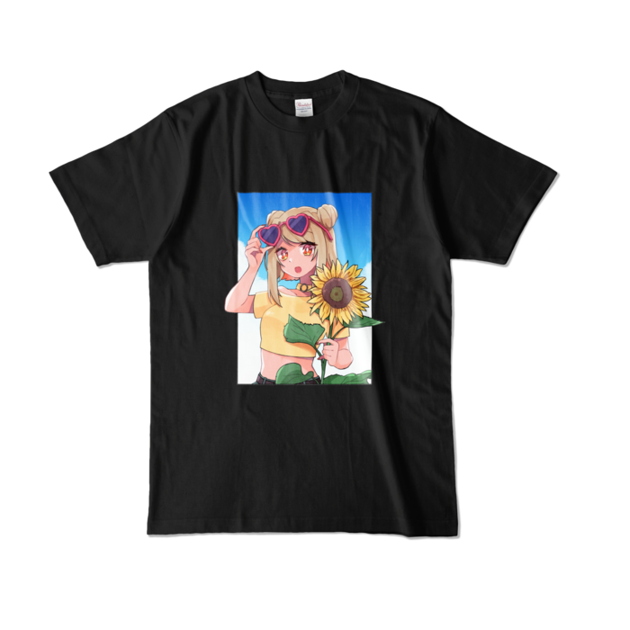カラーTシャツ - L - ブラック (濃色)