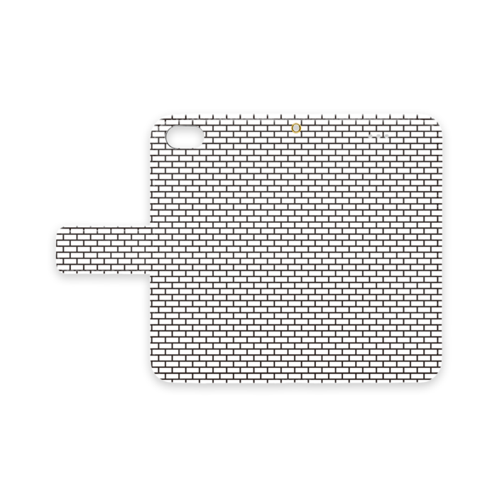 手帳型iPhoneケース - iPhone 7 / 8 / SE(第2・第3世代) - ストラップ穴 あり