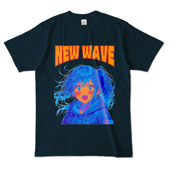 カラーTシャツ - L - ネイビー (濃色)