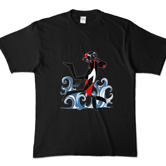 カラーTシャツ - XL - ブラック (濃色)