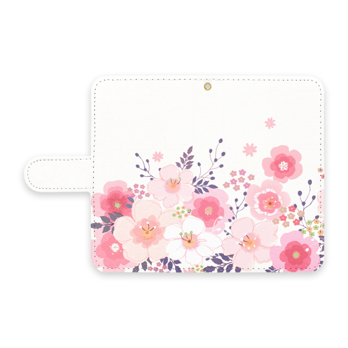 手帳型Androidケース - S - ストラップ穴 あり
