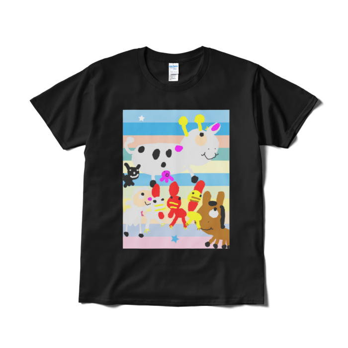 Tシャツ(短納期) - L - ブラック