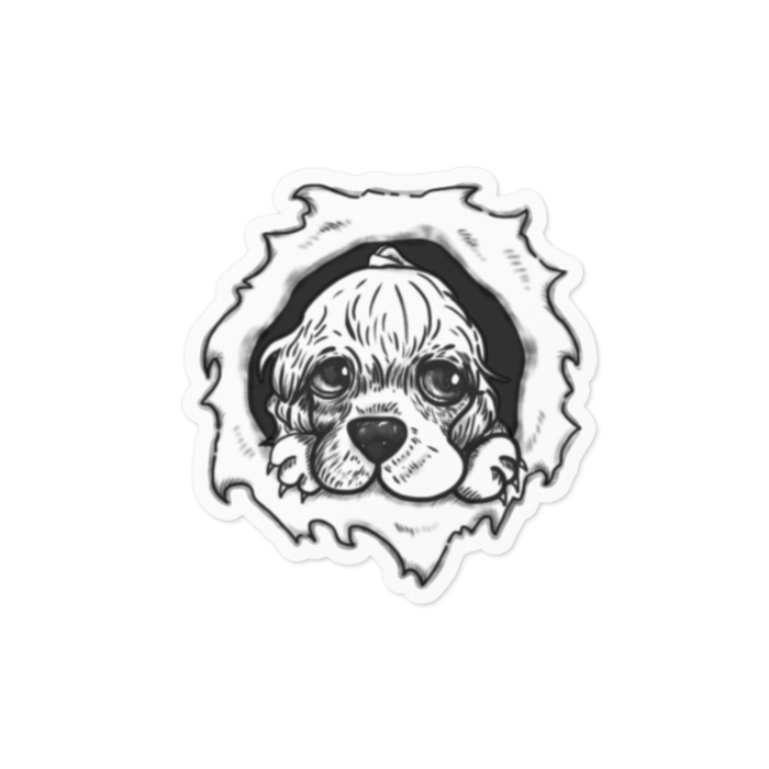 ステッカー - 100 x 100 (mm)