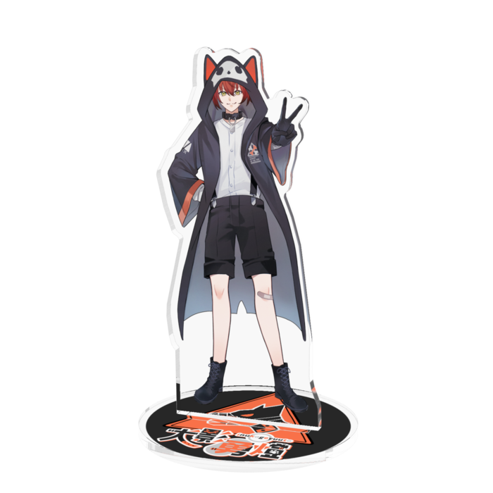 どや顔フード- 100x100mm