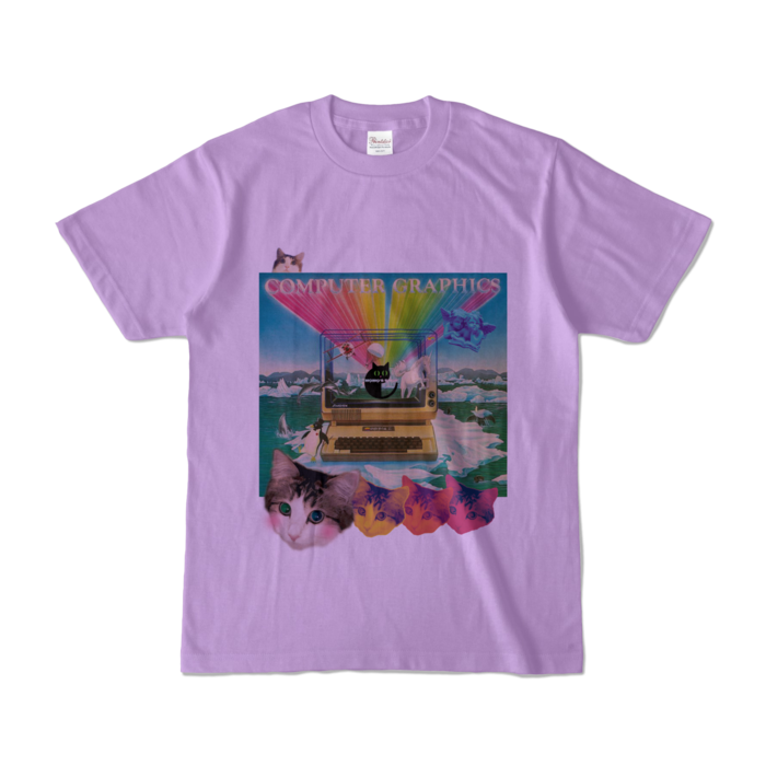 カラーTシャツ - S - ライトパープル (淡色)