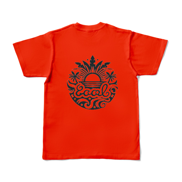 カラーTシャツ - S - レッド (濃色)