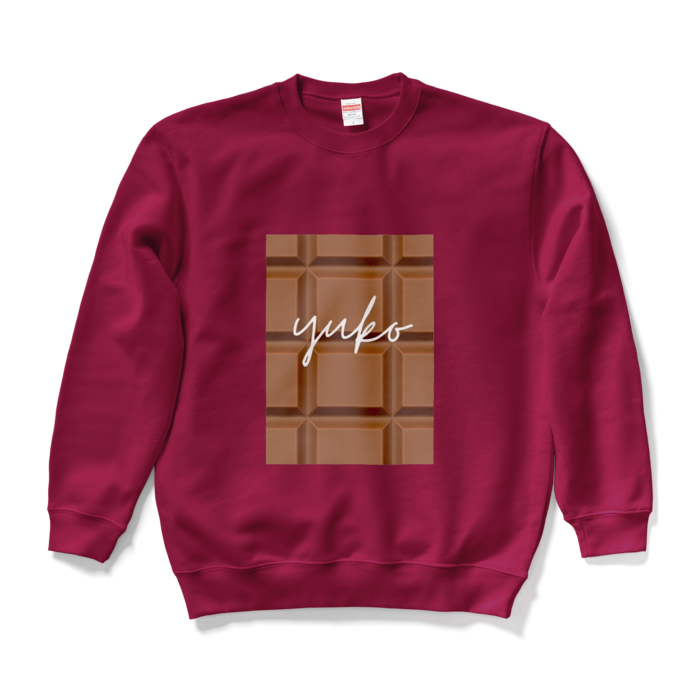 スウェット - L - バーガンディ