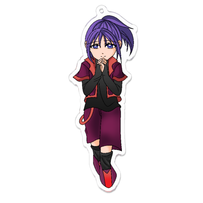 アクリルキーホルダー - 100 x 100 (mm)