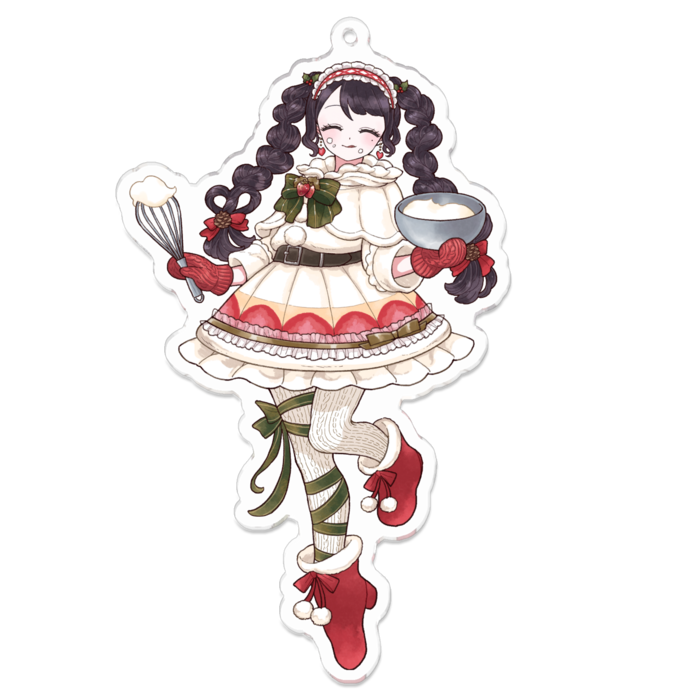 アクリルキーホルダー - 100 x 100 (mm)