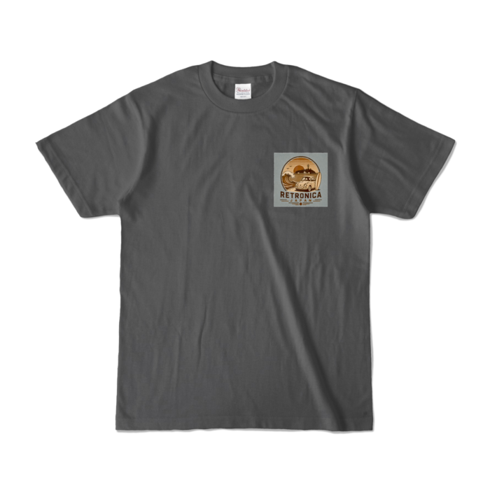 カラーTシャツ - S - チャコール (濃色)