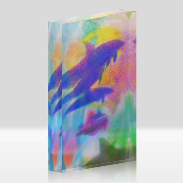 アクリルブロック - 100x148mm