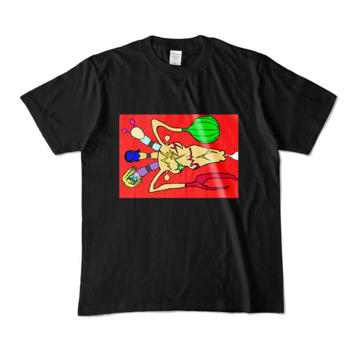 カラーTシャツ - M - ブラック (濃色)